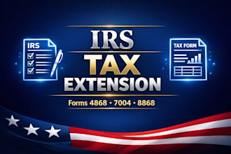 efile irs tax extensions 4868, 7004, 8868 for US llcs and individuals fast