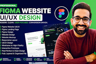do figma website ui ux, figma landing page, figma design website, website mockup