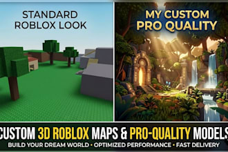 build custom 3d roblox maps with pro quality models