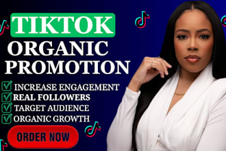 do tiktok promotion for organic growth