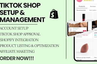setup tik tok shop, tiktok ads, tiktok affiliate, shopify marketing