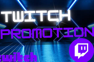 promote your twitch channel to grow real engagement