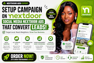 setup campaign on nextdoor social media nextdoor ads that convert leads