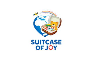 design bring joy children africa middle east suitcases toys logo