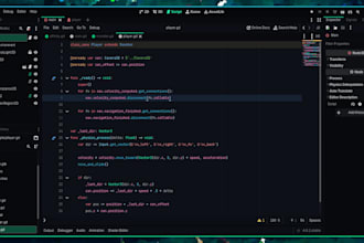 code or help with coding 2d godot games using gdscript