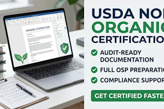 prepare your usda nop organic system plan OSP for audit