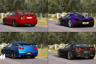 do conversion on any 3d car model into assetto corsa