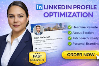 fully design revamp and optimize your linkedin profile