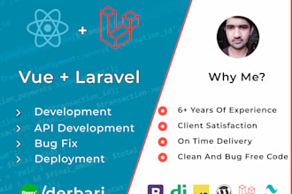 build scalable web apps using laravel and react with clean architecture