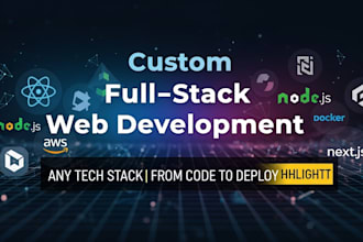 develop and deploy your custom full stack app