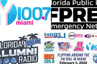 get your music to play, broadcast, and promote on miami, florida radio