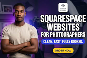 build a squarespace photography website for freelancers ready to launch fast