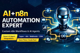 build n8n ai agent, n8n automation n8n workflow zapier ghl webhook or n8n expert