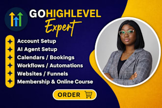 build gohighlevel sales funnel, gohighlevel automation, gohighlevel landingpage