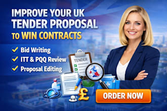 improve UK tender proposal bid writing itt pqq to win