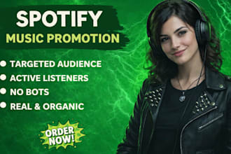 spotify album promotion, spotify music track promotion