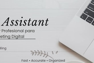 be your virtual assistant for admin tasks