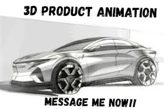 do 3d animation, 3d product animation video for brand ads amazon and ecommerce