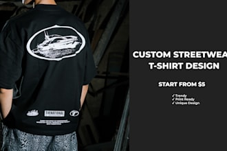 design trendy streetwear apparel