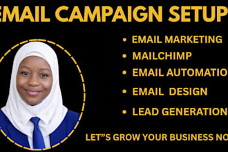 do email marketing and setup email marketing campaign
