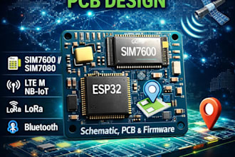 design esp32 gps tracker pcb with sim7600 sim7080 nb iot lte m lora bluetooth