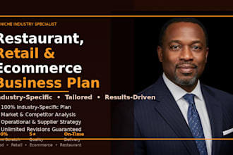 write a business plan for restaurant retail ecommerce or food business