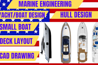 design small boats, dinghy and fishing crafts professionally