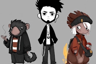 draw your doodle illustration