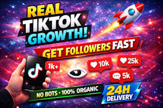 grow your tiktok with real followers and high engagement