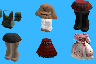 create stylized 3d outfits for your roblox game