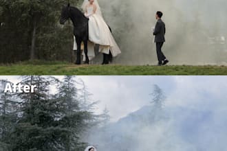 retouch and color  correct product photos