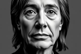 make a gorgeous hedcut wsj style portrait from a photo for you