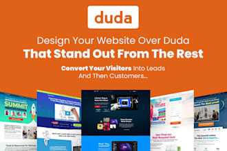 design and develop website using duda website builder duda website redesign