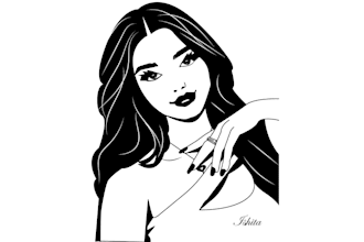 create vector line art professionally