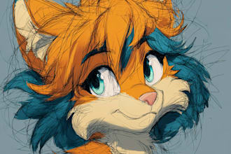 draw art of you furry characters