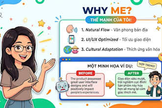 localize and translate english to vietnamese, chinese