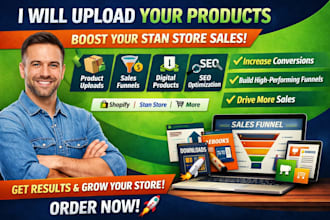 boost stan store marketing, sales funnel, and digital product conversions