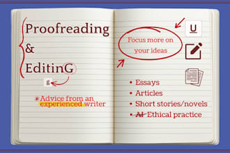 edit your work to be clear, creative and engaging