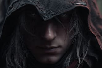 illustrate a dark fantasy character