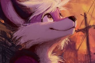 draw furry art or what you ask me for