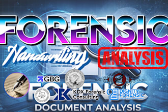 forensic handwriting analysis signature and  handwriting check document analysis