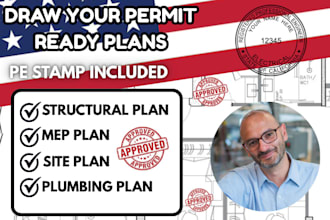 structural engineer permit ready texas california arizona pe stamp, licensed eng