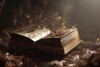design fantasy and minimal book and ebook cover