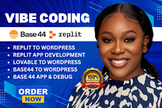 base 44 bug fixing migrate replit ai lovable to wordpress base 44 expert replit