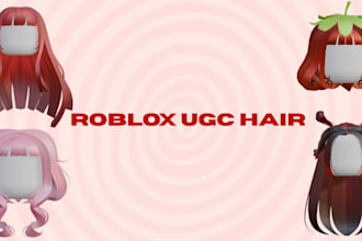 create custom roblox ugc hair that sells