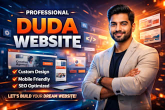 build duda website design development or squarespace wordpress godady builder
