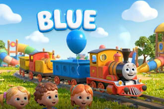 create colorful preschool,2d kids educational, abc song learning videos for kids