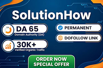 publish a high da guest post on solution how with a do follow link