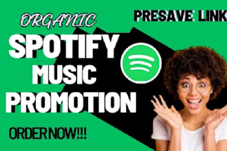do professional spotify music promotion