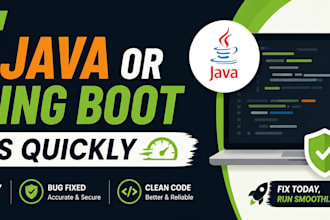 fix java or spring boot bugs quickly
